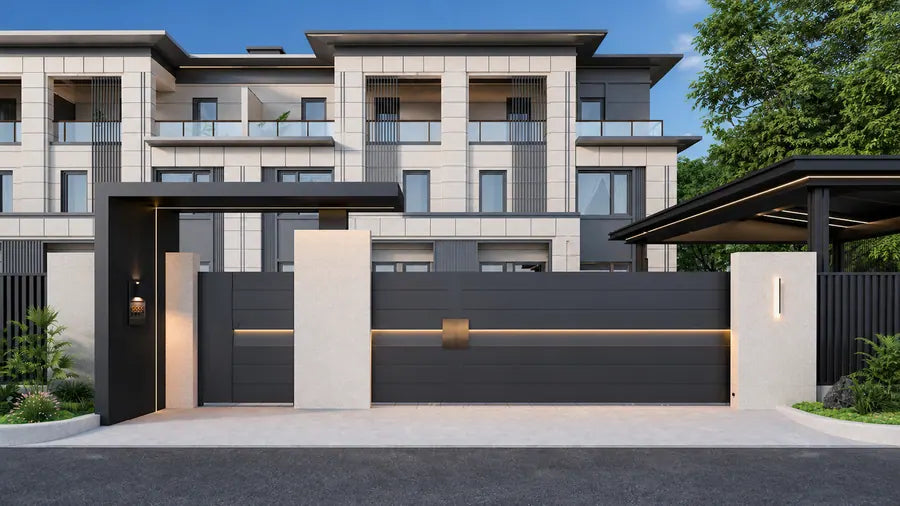 Light Luxury Minimal Gates, model XZS-8001
