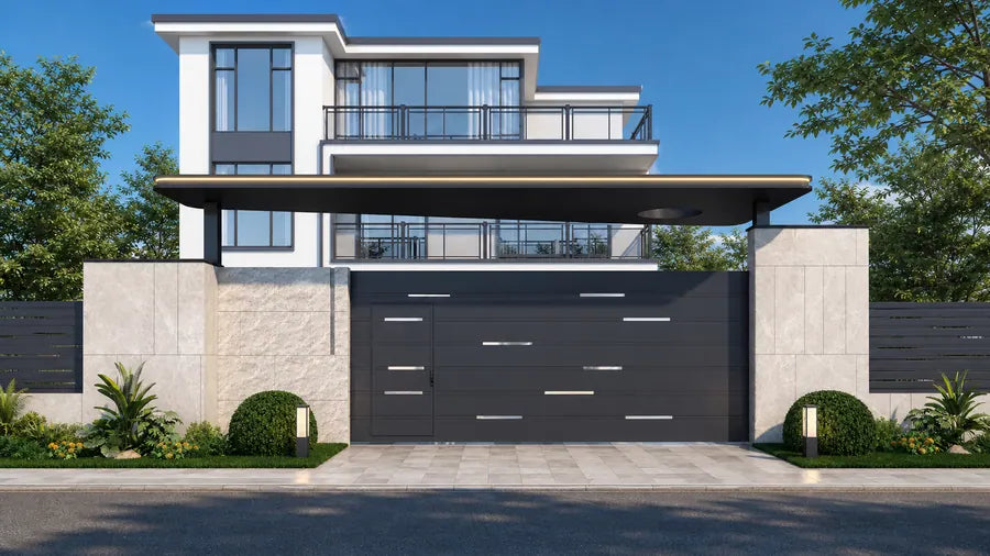Light Luxury Minimal Gates, model XZS-8002