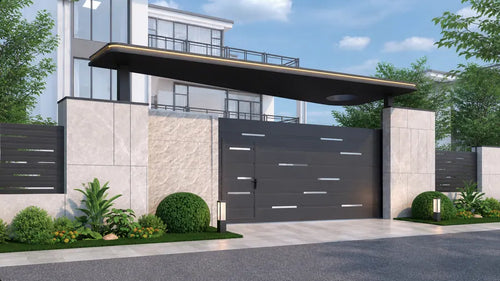 Light Luxury Minimal Gates, model XZS-8002