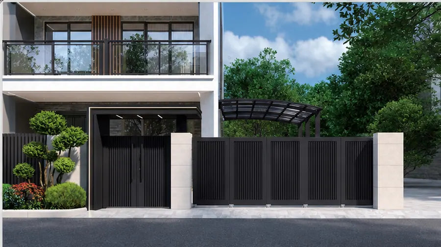 Light Luxury Minimal Gates, model XZS-8006
