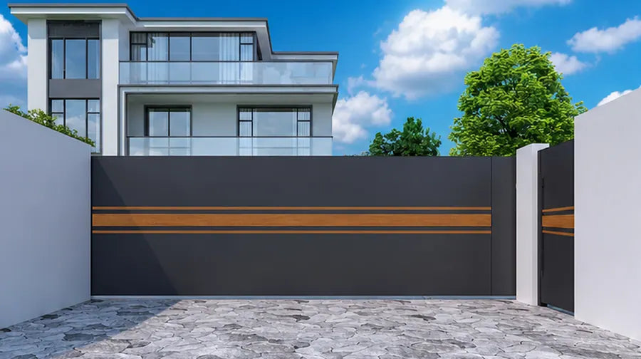 Light Luxury Minimal Gates, model XZS-8021