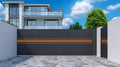 Light Luxury Minimal Gates, model XZS-8021