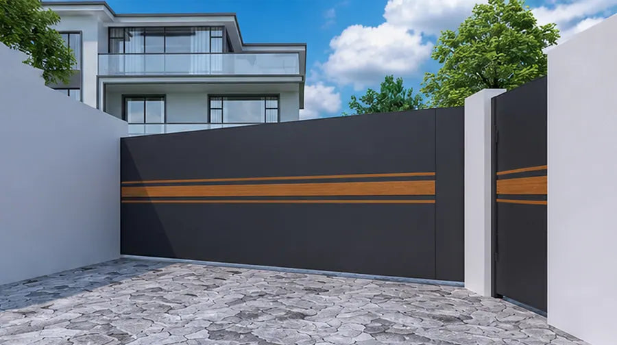 Light Luxury Minimal Gates, model XZS-8021