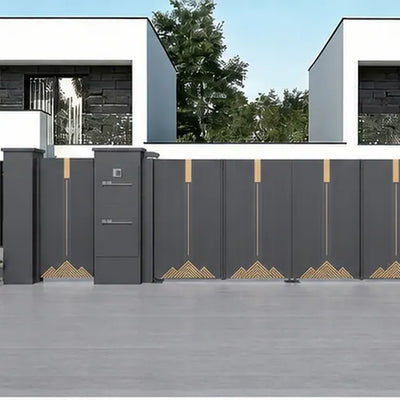 Light Luxury Minimal Gates, model XZS-8022