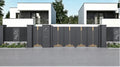 Light Luxury Minimal Gates, model XZS-8022