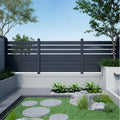 Vertical Slat Fencing, model YH-FN-008