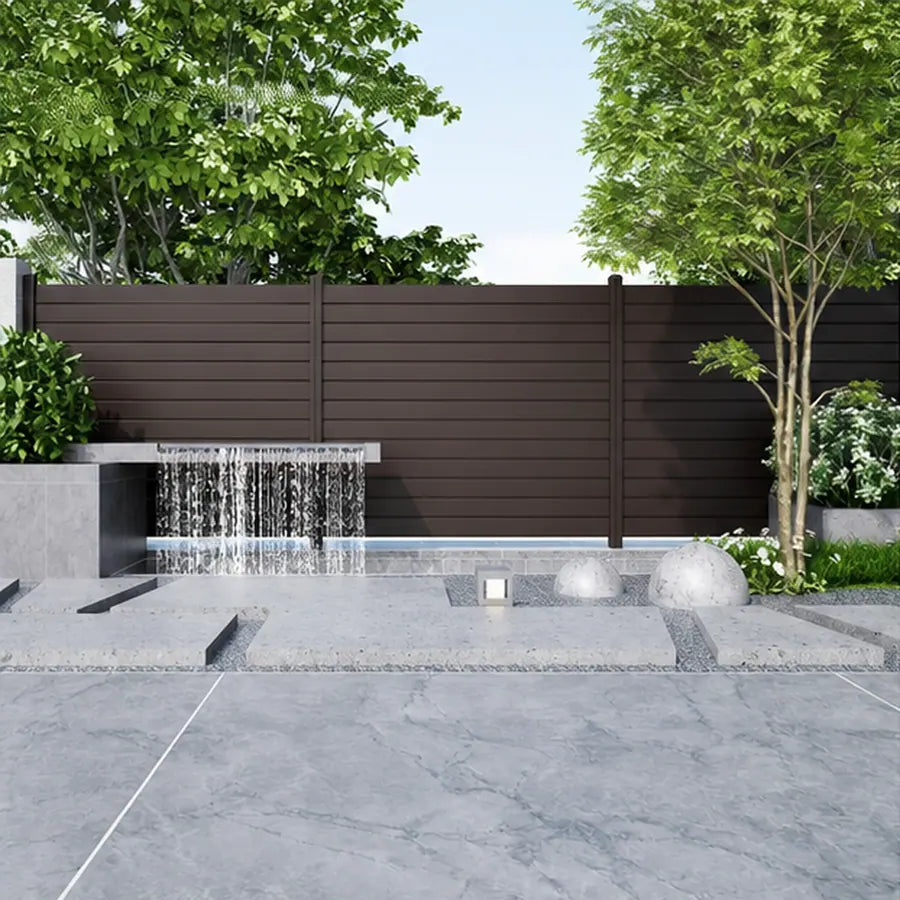 Vertical Slat Fencing, model YH-FN-009