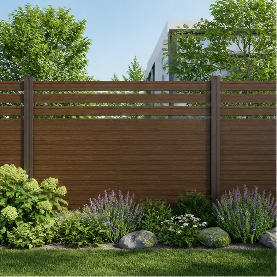 Vertical Slat Fencing, model YH-FN-010