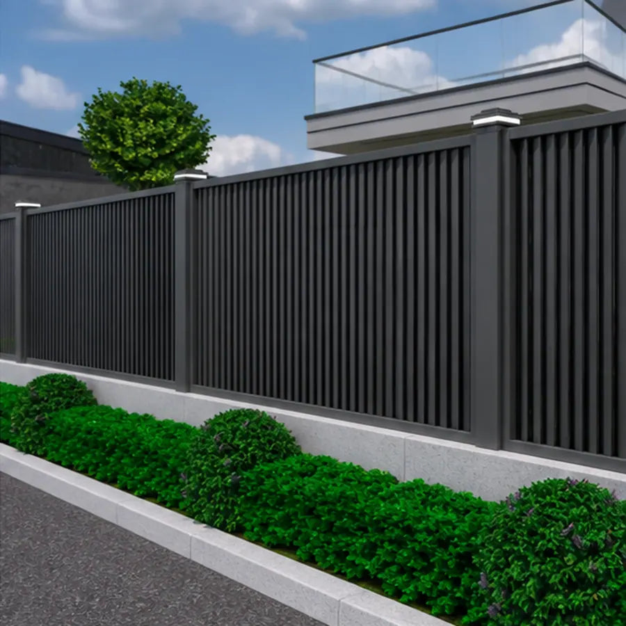 Louvre Privacy Fencing, model YH-FN-011