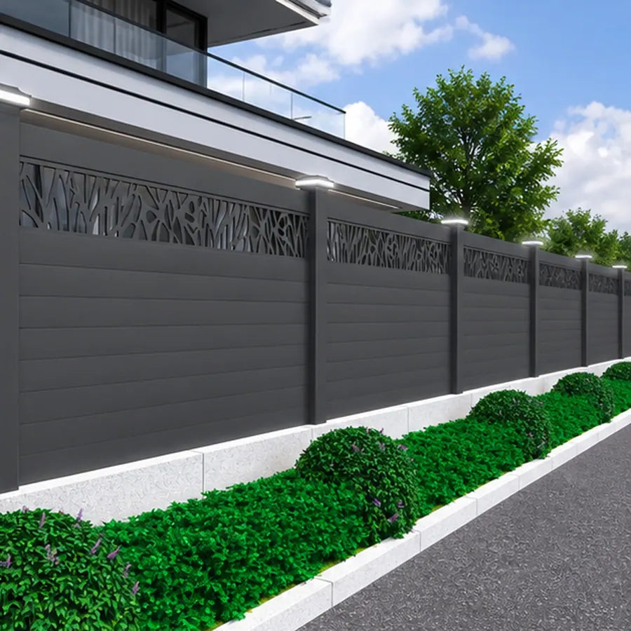Louvre Privacy Fencing, model YH-FN-012