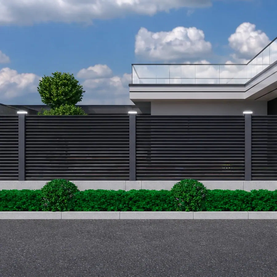 Louvre Privacy Fencing, model YH-FN-013
