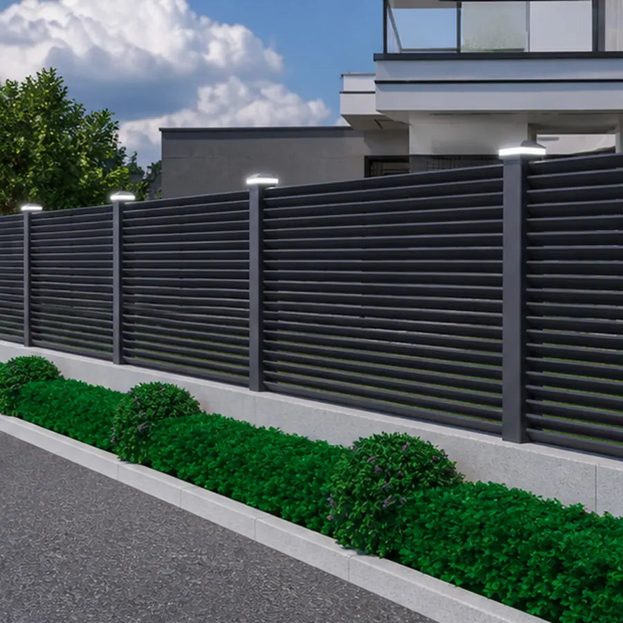 Louvre Privacy Fencing, model YH-FN-013