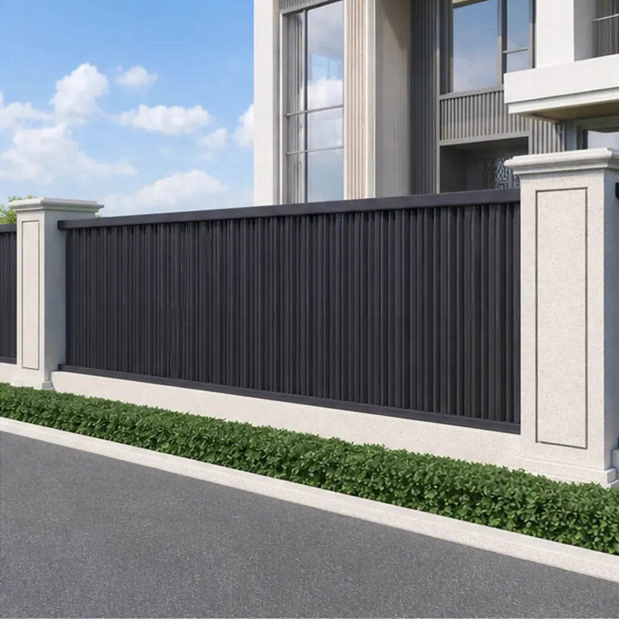 Louvre Privacy Fencing, model YH-FN-014