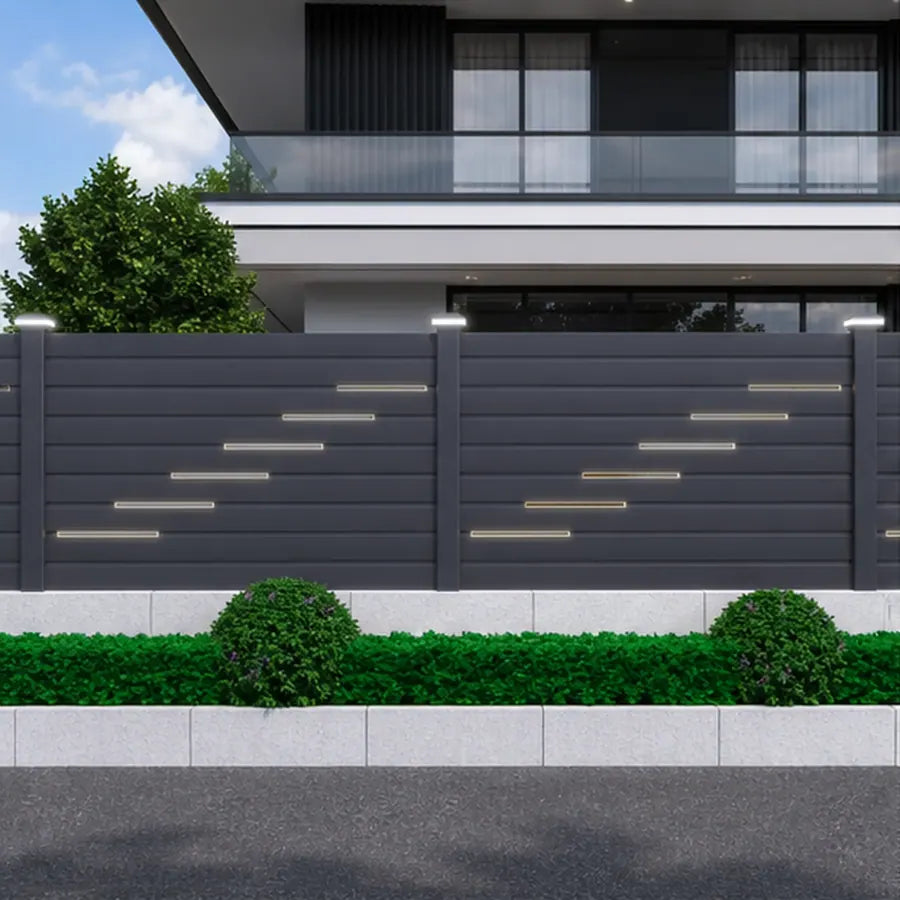 Louvre Privacy Fencing, model YH-FN-015