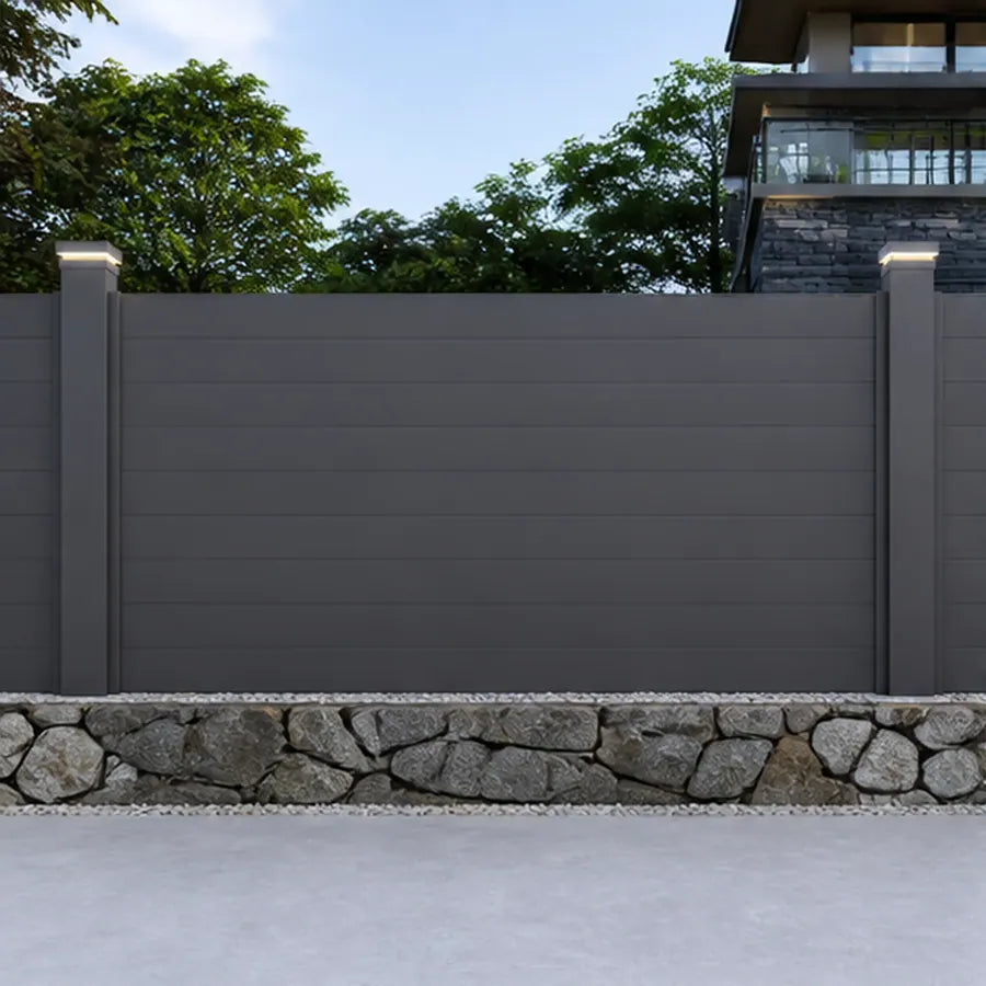 Louvre Privacy Fencing, model YH-FN-017