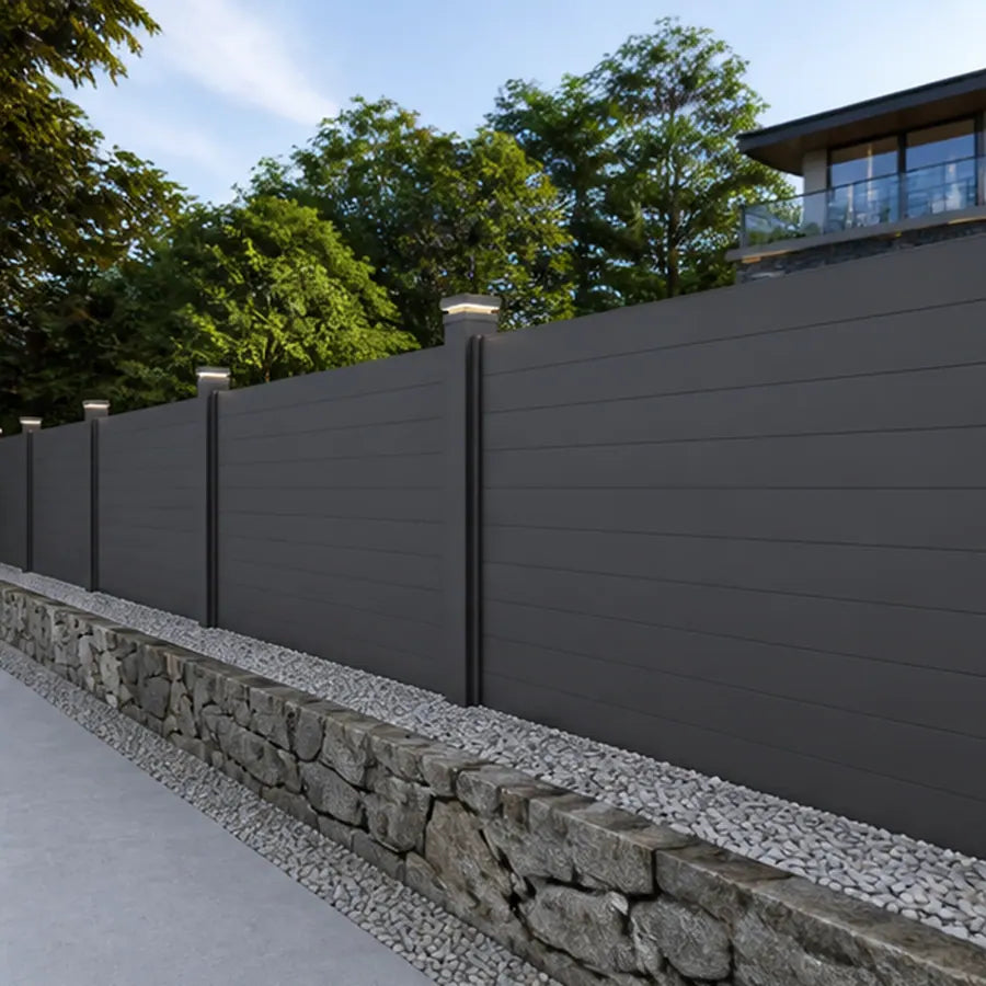 Louvre Privacy Fencing, model YH-FN-017