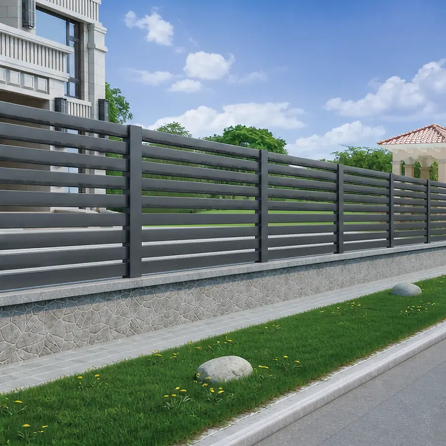 Louvre Privacy Fencing, model YH-FN-018