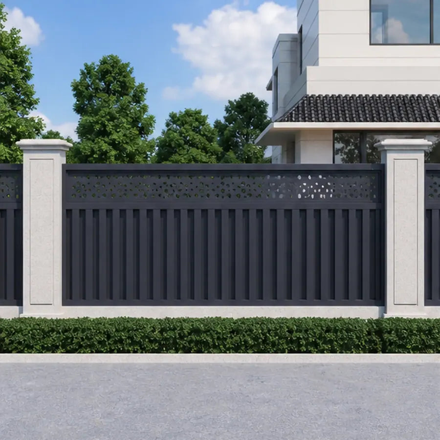 Louvre Privacy Fencing, model YH-FN-020