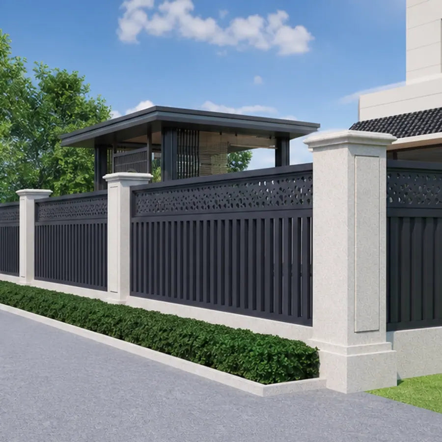 Louvre Privacy Fencing, model YH-FN-020