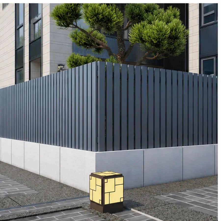 Louvre Privacy Fencing, model YH-FN-021